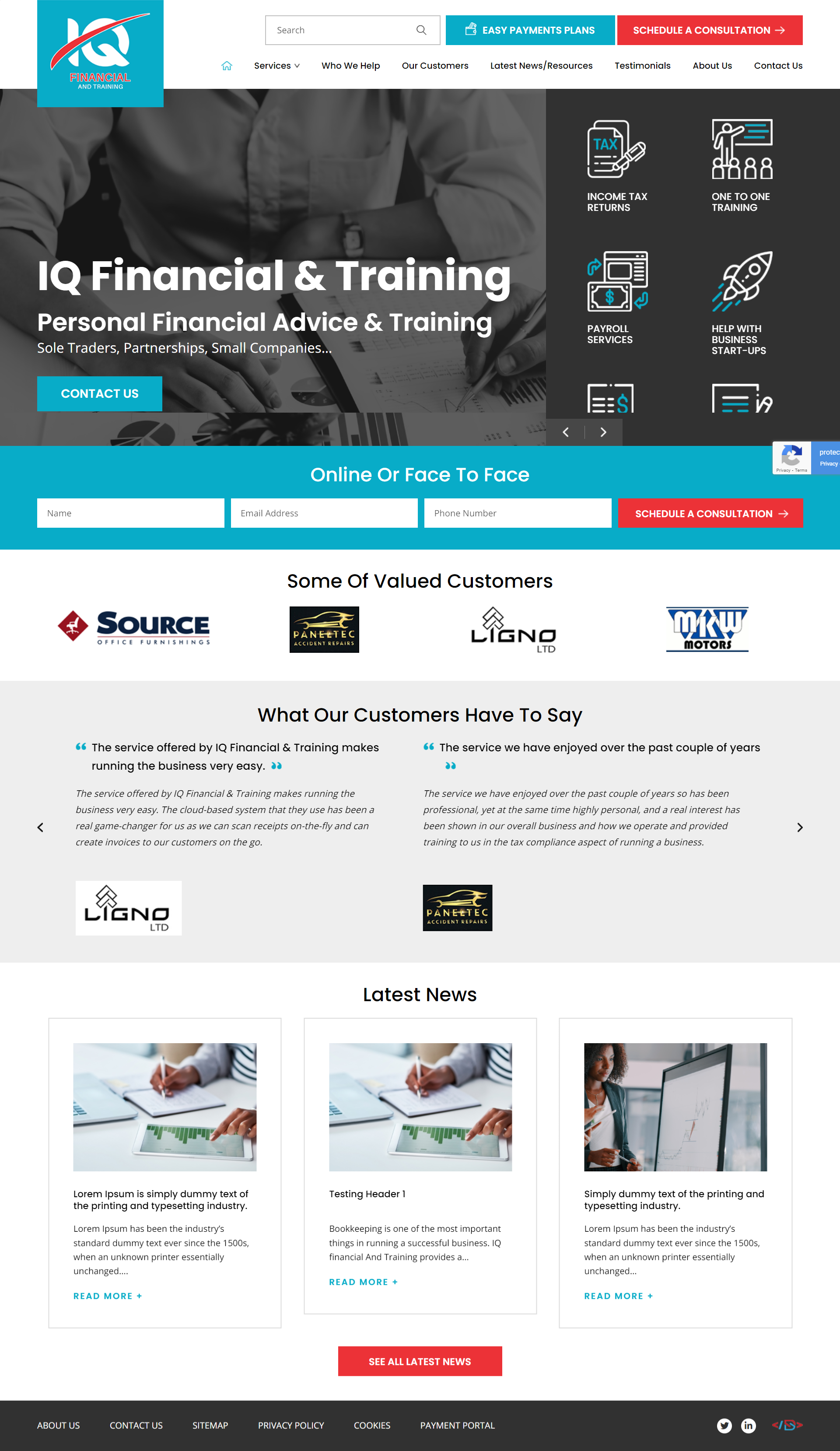 New Website Digital Sales